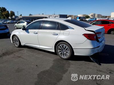 Drugie zdjęcie samochodu z przodu: 2020 HONDA ACCORD TOURING HYBRID VIN:1HGCV3F98LA017618 - miniatura