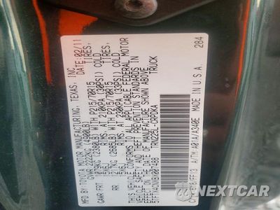 Zdjęcie 12 z 12 samochodu: 2011 TOYOTA TACOMA BASE VIN:5TFTX4CNXBX007488 - miniatura