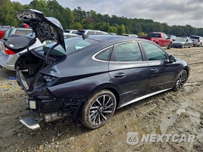 Trzecie zdjęcie samochodu z tyłu: 2022 HYUNDAI SONATA LIMITED VIN:KMHL34J26NA225337 - miniatura
