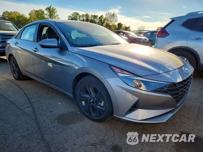 Czwarte zdjęcie samochodu z boku: 2023 HYUNDAI ELANTRA SEL VIN:KMHLM4AG1PU432681 - miniatura