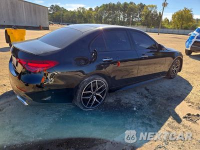 Trzecie zdjęcie samochodu z tyłu: 2022 MERCEDES-BENZ C 300 VIN:W1KAF4GB8NR058321 - miniatura
