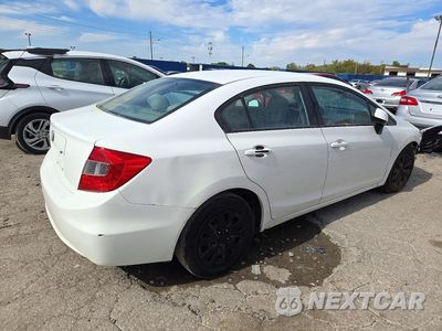 Trzecie zdjęcie samochodu z tyłu: 2012 HONDA CIVIC LX VIN:19XFB2F54CE076495 - miniatura