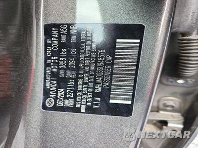 Zdjęcie 12 z 12 samochodu: 2025 HYUNDAI ELANTRA SEL SPORT VIN:KMHLM4DG3SU948576 - miniatura