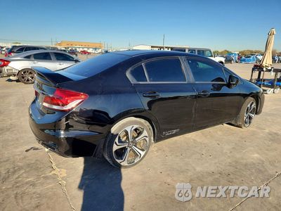 Trzecie zdjęcie samochodu z tyłu: 2014 HONDA CIVIC SI VIN:2HGFB6E56EH702629 - miniatura