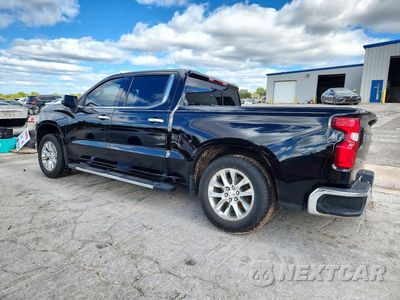 Drugie zdjęcie samochodu z przodu: 2022 CHEVROLET SILVERADO LTD K1500 LTZ VIN:1GCUYGED4NZ232845 - miniatura