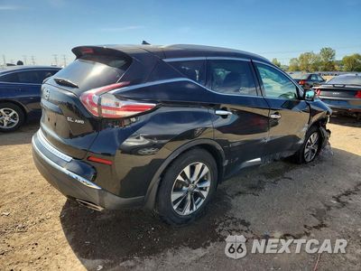 Trzecie zdjęcie samochodu z tyłu: 2015 NISSAN MURANO SL VIN:5N1AZ2MH6FN267303 - miniatura