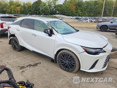 Czwarte zdjęcie samochodu z boku: 2025 LEXUS RX 350H PREMIUM VIN:2T2BBMCA2SC073583 - miniatura