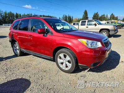 Czwarte zdjęcie samochodu z boku: 2014 SUBARU FORESTER 2.5I PREMIUM VIN:JF2SJAEC8EH554735 - miniatura