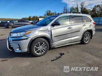 2018 TOYOTA HIGHLANDER XLE 5TDJZRFH7JS552038 - główne zdjęcie licytacji z USA - miniatura