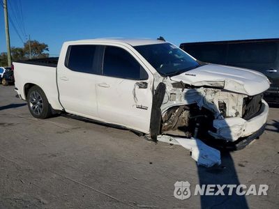 Czwarte zdjęcie samochodu z boku: 2020 CHEVROLET SILVERADO K1500 RST VIN:3GCUYEET4LG269936 - miniatura