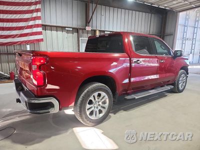 Trzecie zdjęcie samochodu z tyłu: 2025 CHEVROLET SILVERADO K1500 LTZ VIN:1GCUKGE82SZ256674 - miniatura