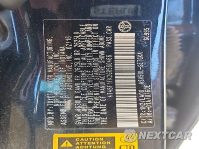 Zdjęcie 12 z 12 samochodu: 2016 TOYOTA CAMRY XLE VIN:4T4BF1FK2GR560466 - miniatura