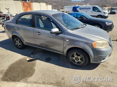 Czwarte zdjęcie samochodu z boku: 2008 CHEVROLET AVEO BASE VIN:KL1TD56668B007360 - miniatura