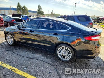 Drugie zdjęcie samochodu z przodu: 2014 FORD FUSION TITANIUM VIN:3FA6P0K93ER396391 - miniatura
