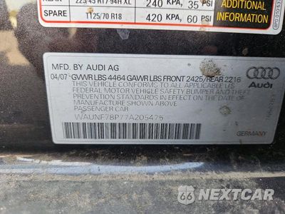 Zdjęcie 12 z 12 samochodu: 2007 AUDI A3 2.0 PREMIUM VIN:WAUNF78P77A205475 - miniatura