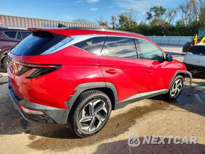 Trzecie zdjęcie samochodu z tyłu: 2022 HYUNDAI TUCSON LIMITED VIN:5NMJECAE2NH150605 - miniatura