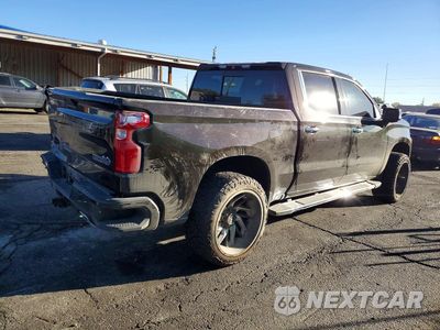 Trzecie zdjęcie samochodu z tyłu: 2019 CHEVROLET SILVERADO K1500 HIGH COUNTRY VIN:1GCUYHED7KZ150187 - miniatura