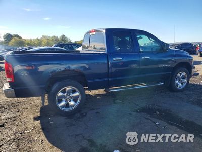 Trzecie zdjęcie samochodu z tyłu: 2004 DODGE RAM 1500 ST VIN:1D7HU18N84S725956 - miniatura
