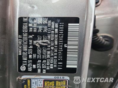 Zdjęcie 13 z 13 samochodu: 2017 KIA SORENTO L VIN:5XYPG4A3XHG246831 - miniatura