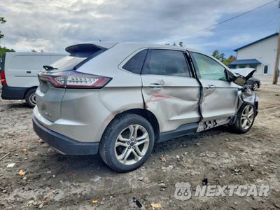 Trzecie zdjęcie samochodu z tyłu: 2018 FORD EDGE TITANIUM VIN:2FMPK4K92JBB43233 - miniatura
