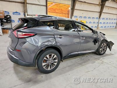 Trzecie zdjęcie samochodu z tyłu: 2017 NISSAN MURANO SL VIN:5N1AZ2MG7HN117355 - miniatura