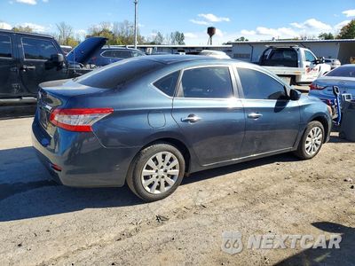 Trzecie zdjęcie samochodu z tyłu: 2013 NISSAN SENTRA S VIN:3N1AB7AP5DL612130 - miniatura