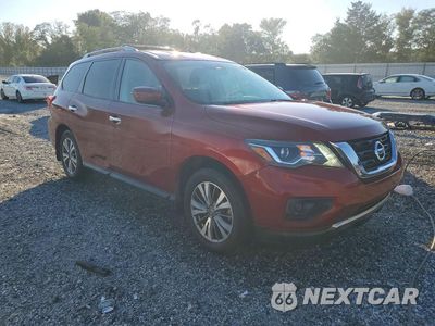 Czwarte zdjęcie samochodu z boku: 2017 NISSAN PATHFINDER S VIN:5N1DR2MN0HC683722 - miniatura