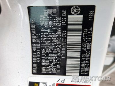 Zdjęcie 13 z 13 samochodu: 2013 TOYOTA CAMRY SE VIN:4T1BF1FK7DU210305 - miniatura