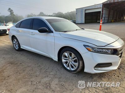 Czwarte zdjęcie samochodu z boku: 2019 HONDA ACCORD LX VIN:1HGCV1F12KA045606 - miniatura