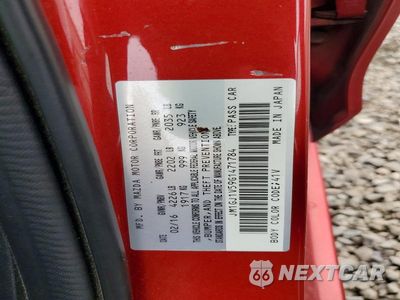 Zdjęcie 13 z 13 samochodu: 2016 MAZDA 6 TOURING VIN:JM1GJ1V59G1471784 - miniatura