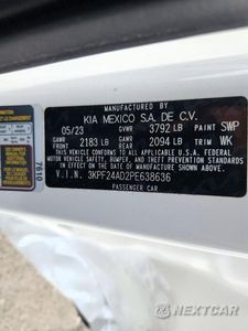 Zdjęcie 12 z 12 samochodu: 2023 KIA FORTE LXS VIN:3KPF24AD2PE638636 - miniatura