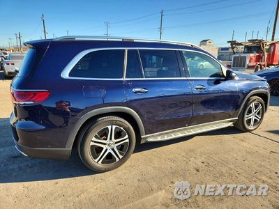 Trzecie zdjęcie samochodu z tyłu: 2022 MERCEDES-BENZ GLS 450 4MATIC VIN:4JGFF5KE1NA710441 - miniatura