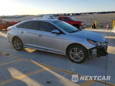 Czwarte zdjęcie samochodu z boku: 2019 HYUNDAI SONATA SEL VIN:5NPE34AF6KH812271 - miniatura