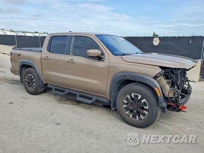 Czwarte zdjęcie samochodu z boku: 2023 NISSAN FRONTIER PRO-X VIN:1N6ED1EJXPN667430 - miniatura