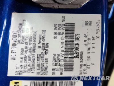 Zdjęcie 12 z 12 samochodu: 2018 FORD FUSION SE VIN:3FA6P0H7XJR108222 - miniatura