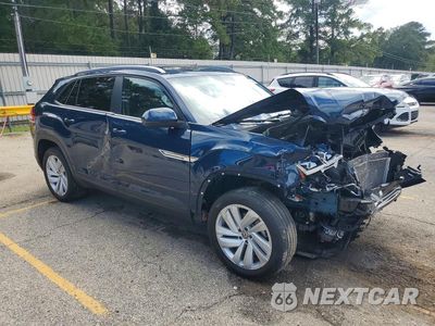 Czwarte zdjęcie samochodu z boku: 2021 VOLKSWAGEN ATLAS CROSS SPORT SE VIN:1V2JE2CA7MC225170 - miniatura