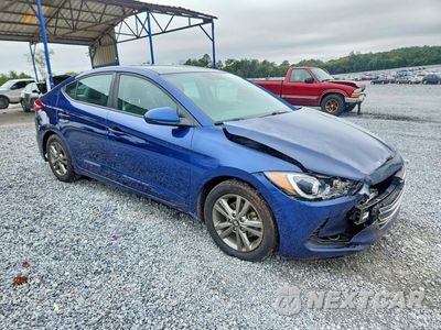 Czwarte zdjęcie samochodu z boku: 2018 HYUNDAI ELANTRA SEL VIN:5NPD84LF4JH251139 - miniatura
