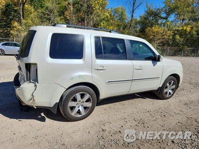 Trzecie zdjęcie samochodu z tyłu: 2014 HONDA PILOT TOURING VIN:5FNYF4H98EB046969 - miniatura