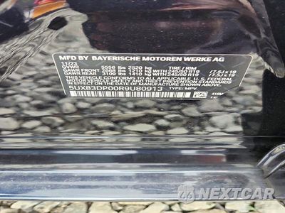 Zdjęcie 12 z 12 samochodu: 2024 BMW X3 M40I VIN:5UX83DP00R9U80913 - miniatura