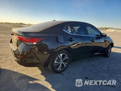 Trzecie zdjęcie samochodu z tyłu: 2021 NISSAN SENTRA SV VIN:3N1AB8CV9MY306780 - miniatura