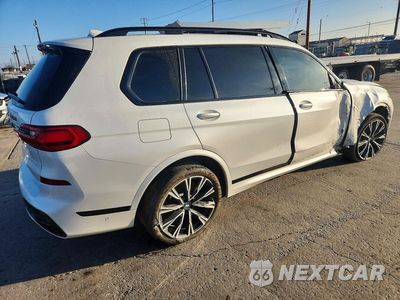 Trzecie zdjęcie samochodu z tyłu: 2022 BMW X7 M50I VIN:5UXCX6C07N9K19627 - miniatura