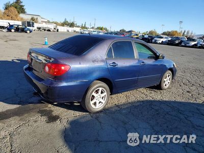 Trzecie zdjęcie samochodu z tyłu: 2003 TOYOTA COROLLA LE VIN:1NXBR32EX3Z121541 - miniatura