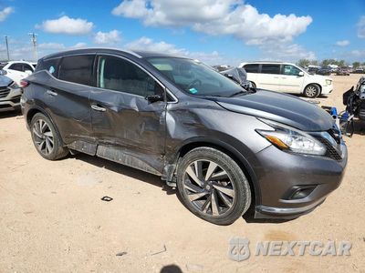 Czwarte zdjęcie samochodu z boku: 2017 NISSAN MURANO PLATINUM VIN:5N1AZ2MG4HN104367 - miniatura