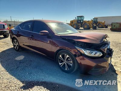Czwarte zdjęcie samochodu z boku: 2022 NISSAN SENTRA SV VIN:3N1AB8CV2NY262607 - miniatura