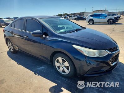 Czwarte zdjęcie samochodu z boku: 2016 CHEVROLET CRUZE LS VIN:1G1BC5SM2G7293651 - miniatura
