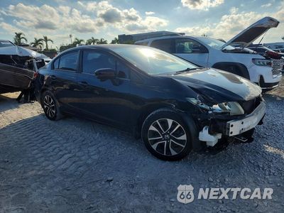 Czwarte zdjęcie samochodu z boku: 2014 HONDA CIVIC EX VIN:19XFB2F86EE071232 - miniatura