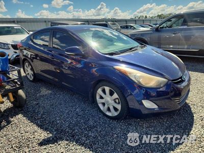 Czwarte zdjęcie samochodu z boku: 2013 HYUNDAI ELANTRA LIMITED VIN:5NPDH4AE7DH251909 - miniatura