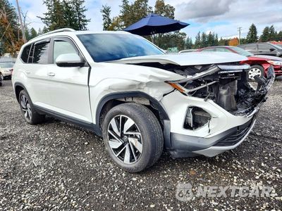 Czwarte zdjęcie samochodu z boku: 2024 VOLKSWAGEN ATLAS SEL VIN:1V2BR2CA8RC528782 - miniatura