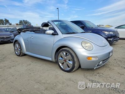 Czwarte zdjęcie samochodu z boku: 2007 VOLKSWAGEN NEW BEETLE GLS VIN:3VWCK21Y23M310463 - miniatura