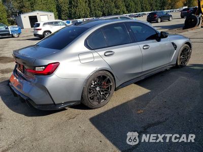 Trzecie zdjęcie samochodu z tyłu: 2023 BMW M3 COMPETITION VIN:WBS43AY06PFN96637 - miniatura